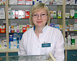 Заведующая аптекой – Кузьмичева Татьяна Александровна